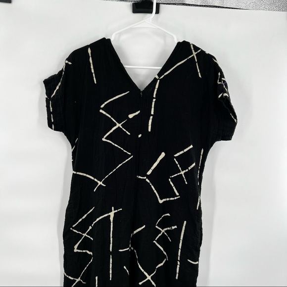 Anthropologie Bel Kazan abstract jumpsuit size M - Picture 6 of 11